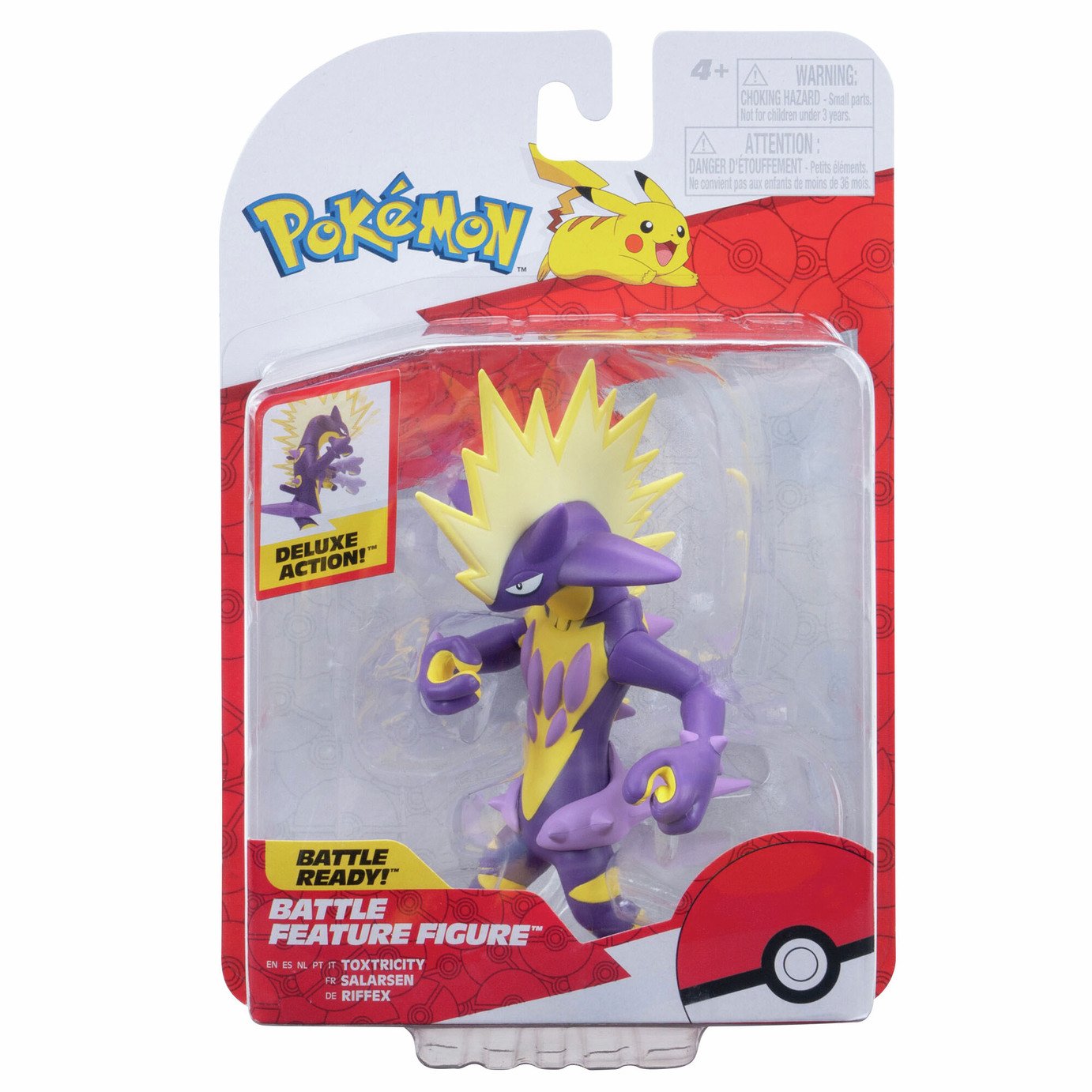 Pokémon 4.5 Inch Toxtricity Battle Figure