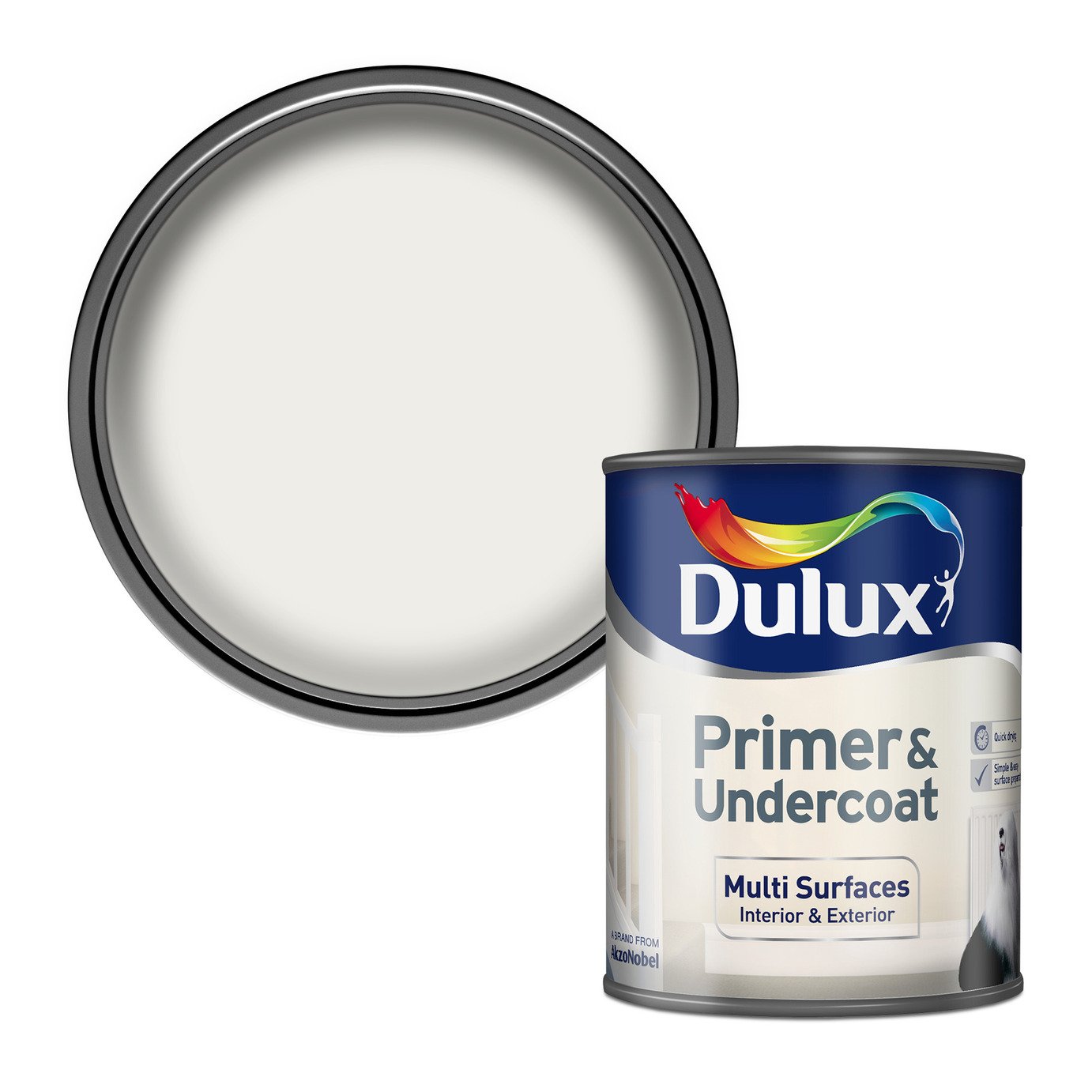 Dulux Primer & Undercoat  Multi Surfaces – 750ml