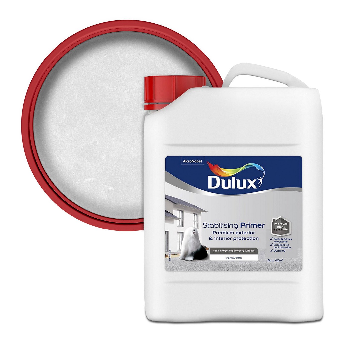 Dulux Stabilising Primer Translucent - 5L