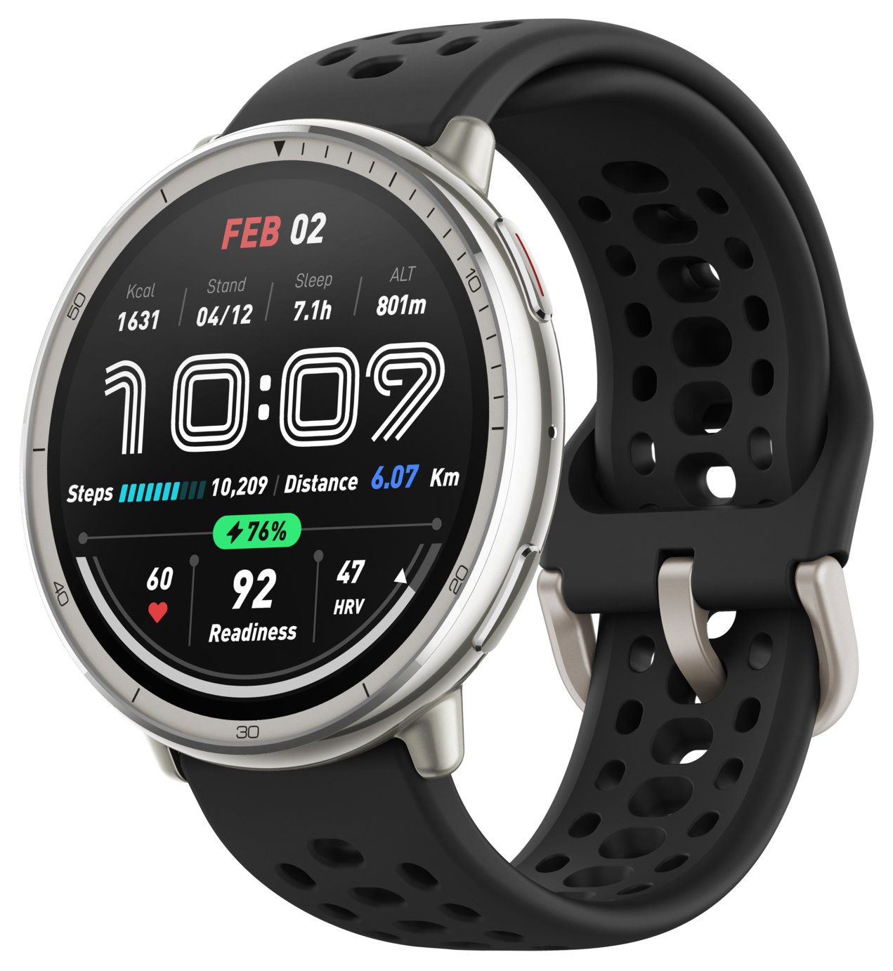 Amazfit Active 2 Smart Watch Sport Band - Black