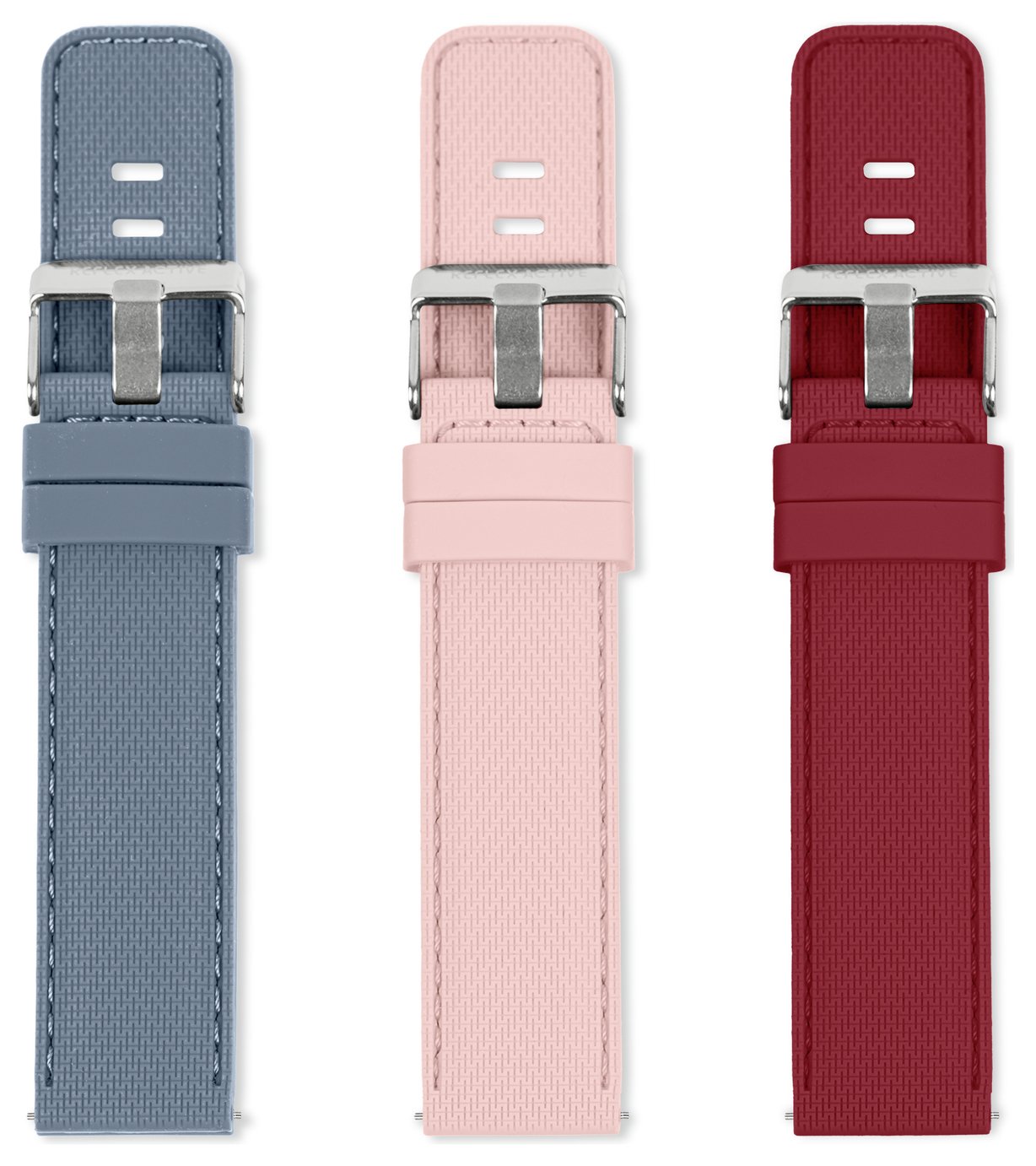 Reflex Active Red, Pink & Grey Interchangeable Watch Strap