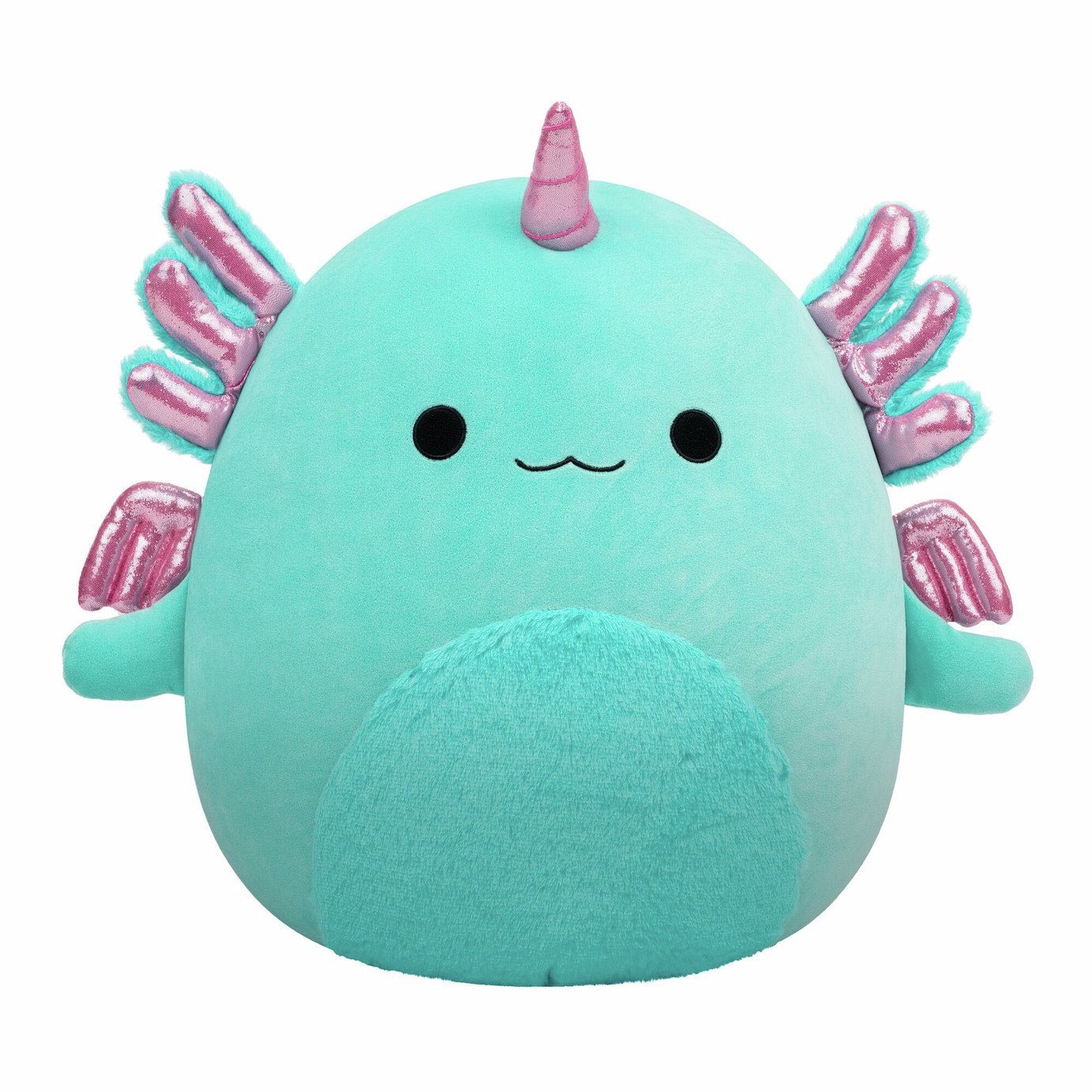 Squishmallows 16-Inch Bellamy The Axolotl Alicorn Soft Toy	