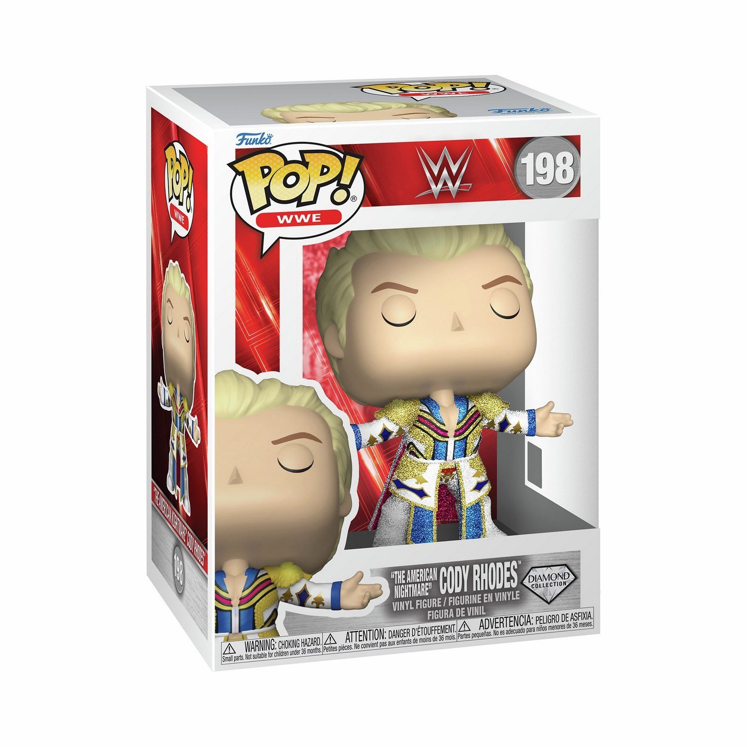 Funko POP! WWE Cody Rhodes 4.1 Inches Vinyl Figure