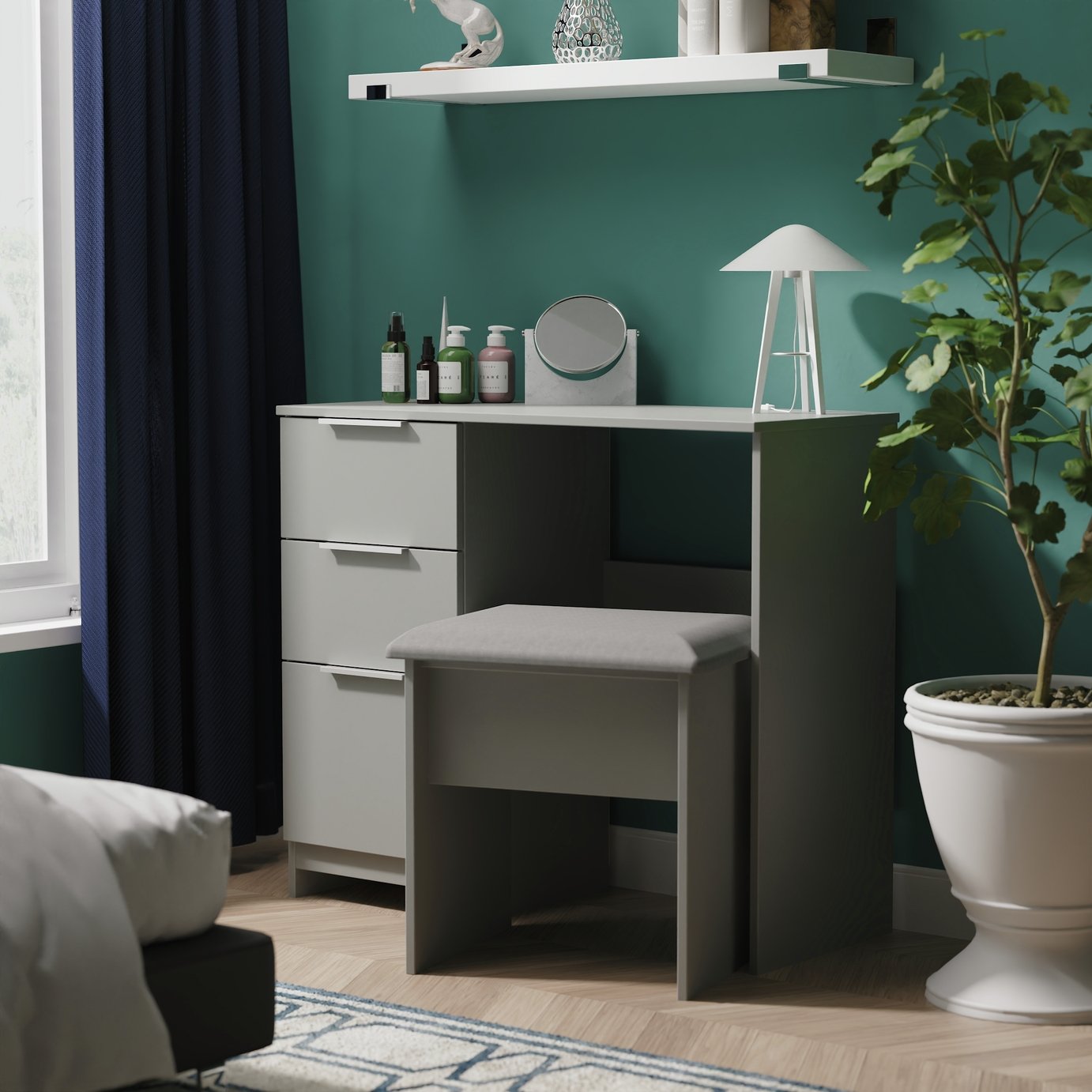 Grey Dressing Tables | Argos