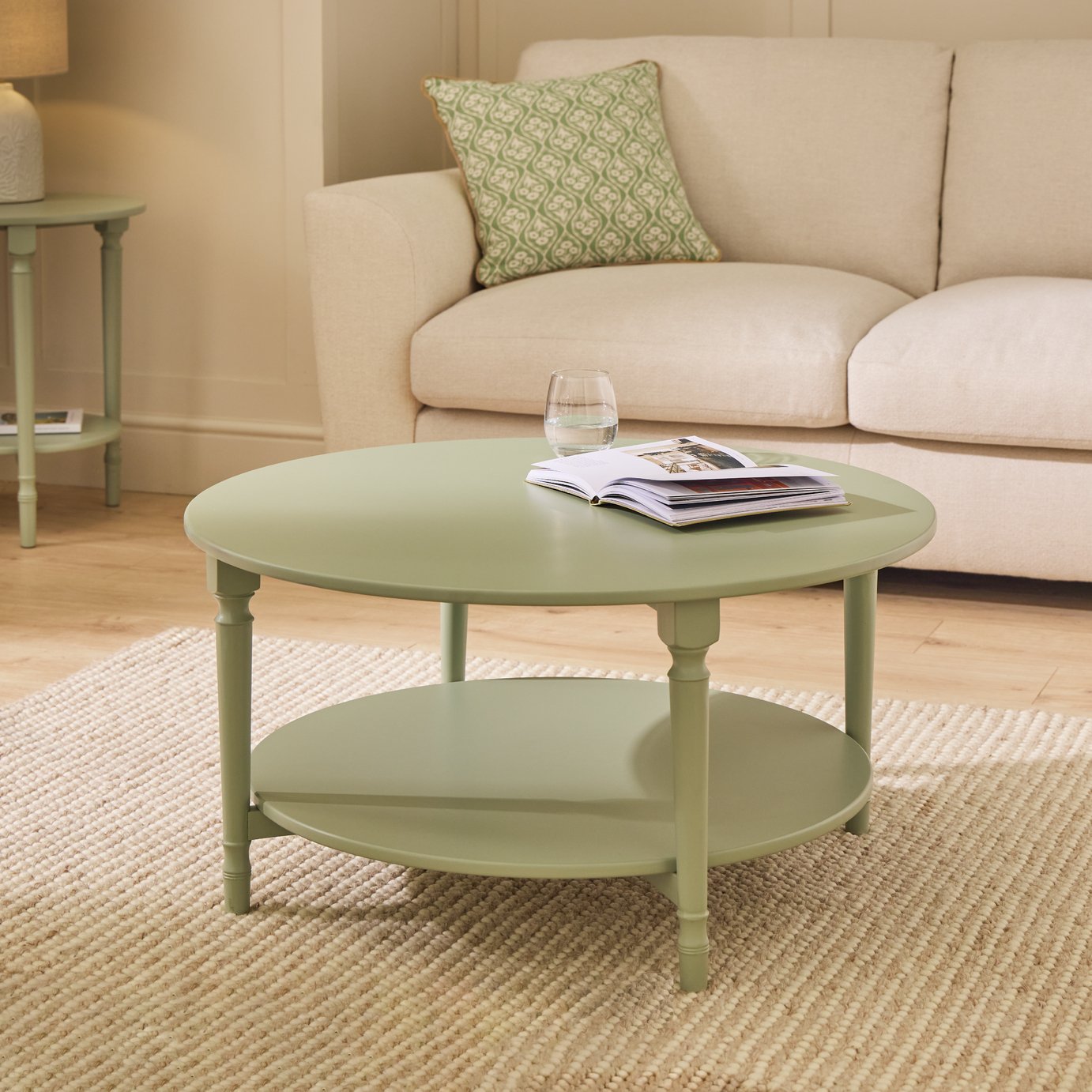 Argos Home Tatum Coffee Table - Green