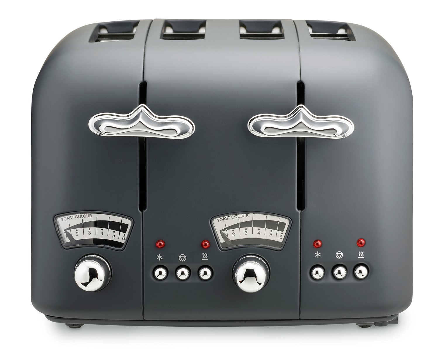De'Longhi CT04.GY Argento Silva Toaster  - Grey