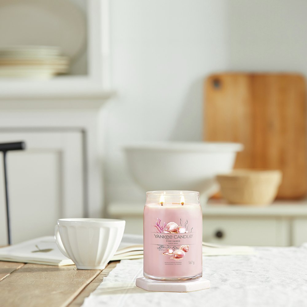 Yankee Candle Large Scented Candle - Pink Sands