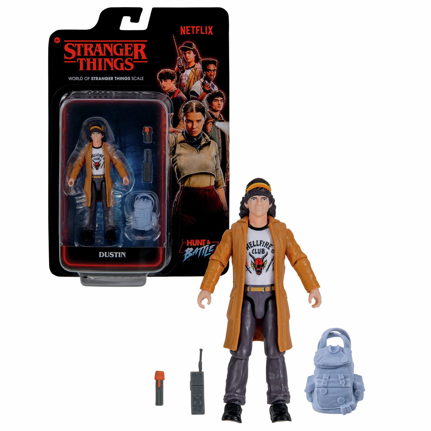 Stranger Things 3 Inch Dustin Henderson Action Figure