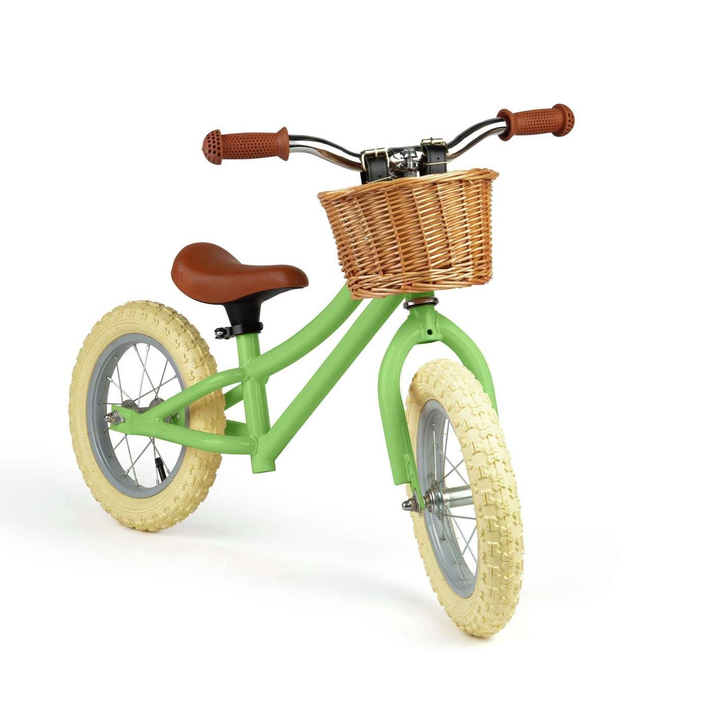 BIGJIGS Toys Kids Balance Bike - Green