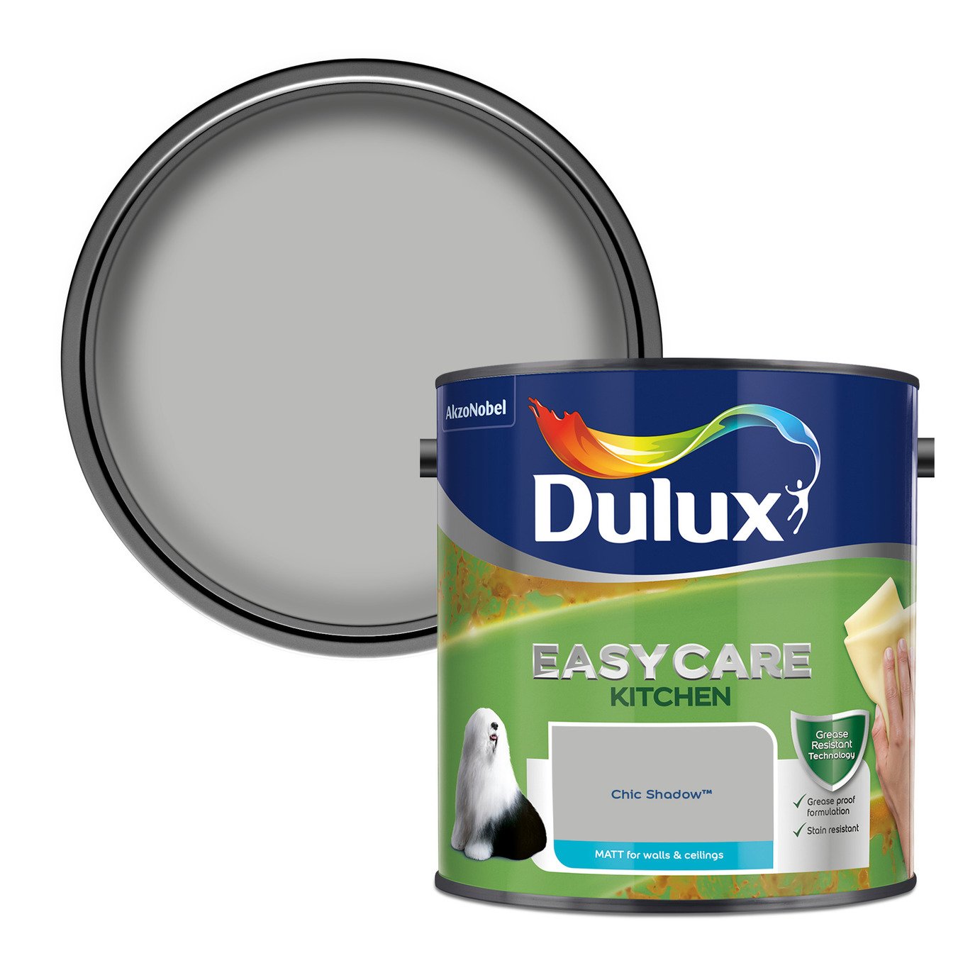 Dulux Easycare Kitchen Matt Chic Shadow - 2.5L