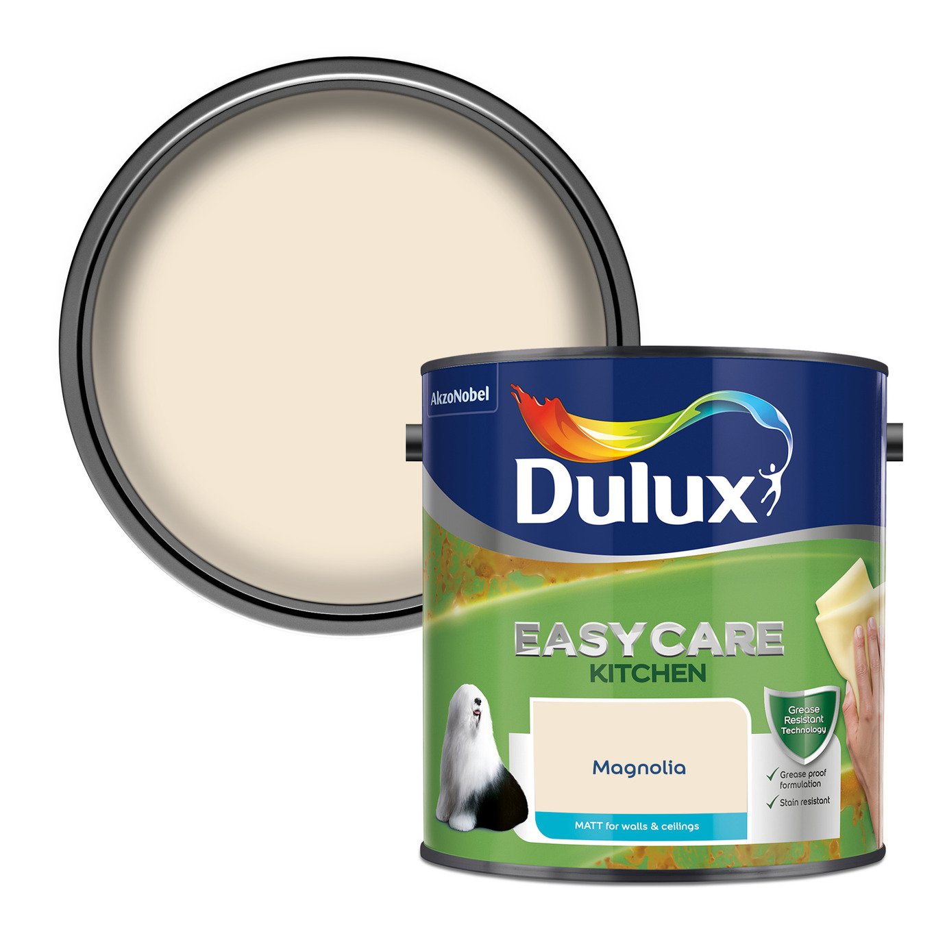 Dulux Easycare Kitchen Matt Magnolia - 2.5L