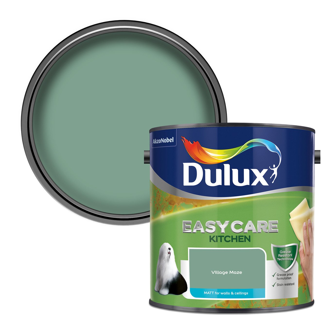 Dulux Easycare Kitchen Matt Village Maze - 2.5L