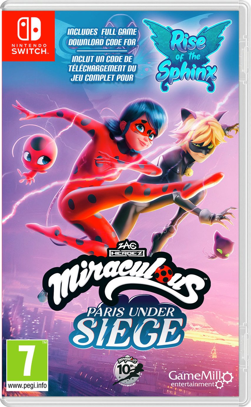 Miraculous 1 & 2 Pack Nintendo Switch Game