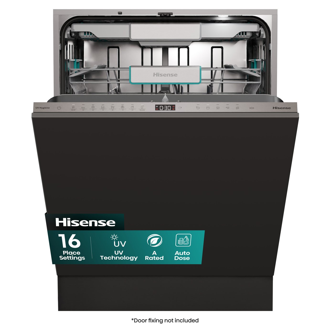 Hisense HV693A60UVADUK Integrated Full Size Dishwasher