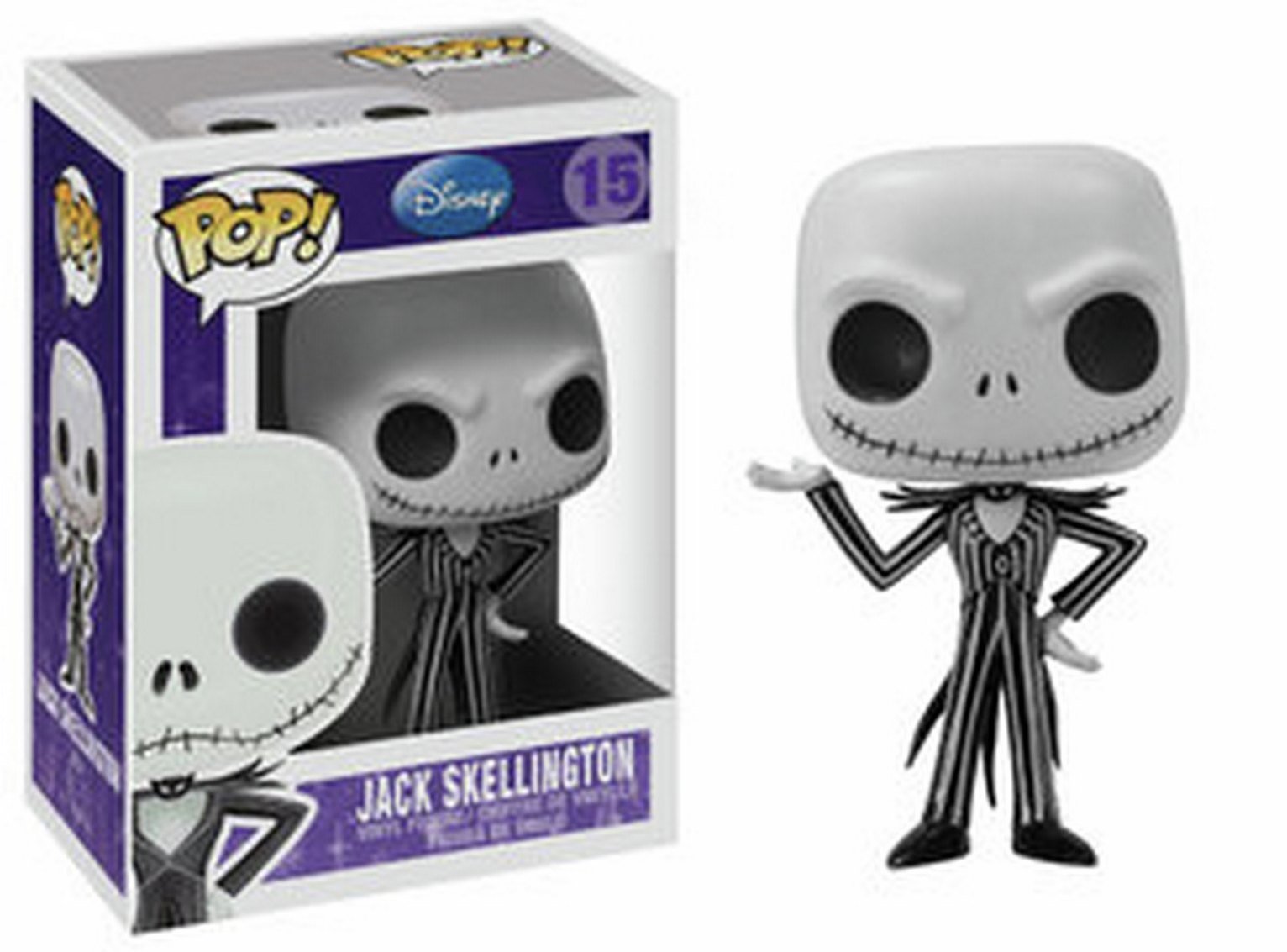 Funko POP! Disney Jack Skellington 3.75 Inch Vinyl Figure 