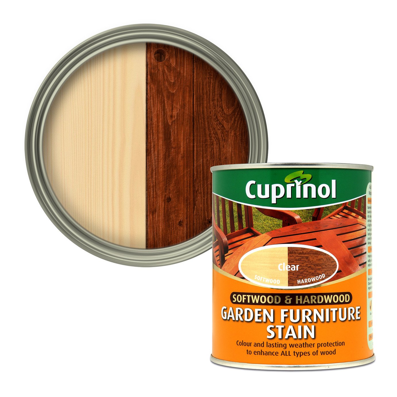 Cuprinol Garden Furniture Stain Clear - 750ml