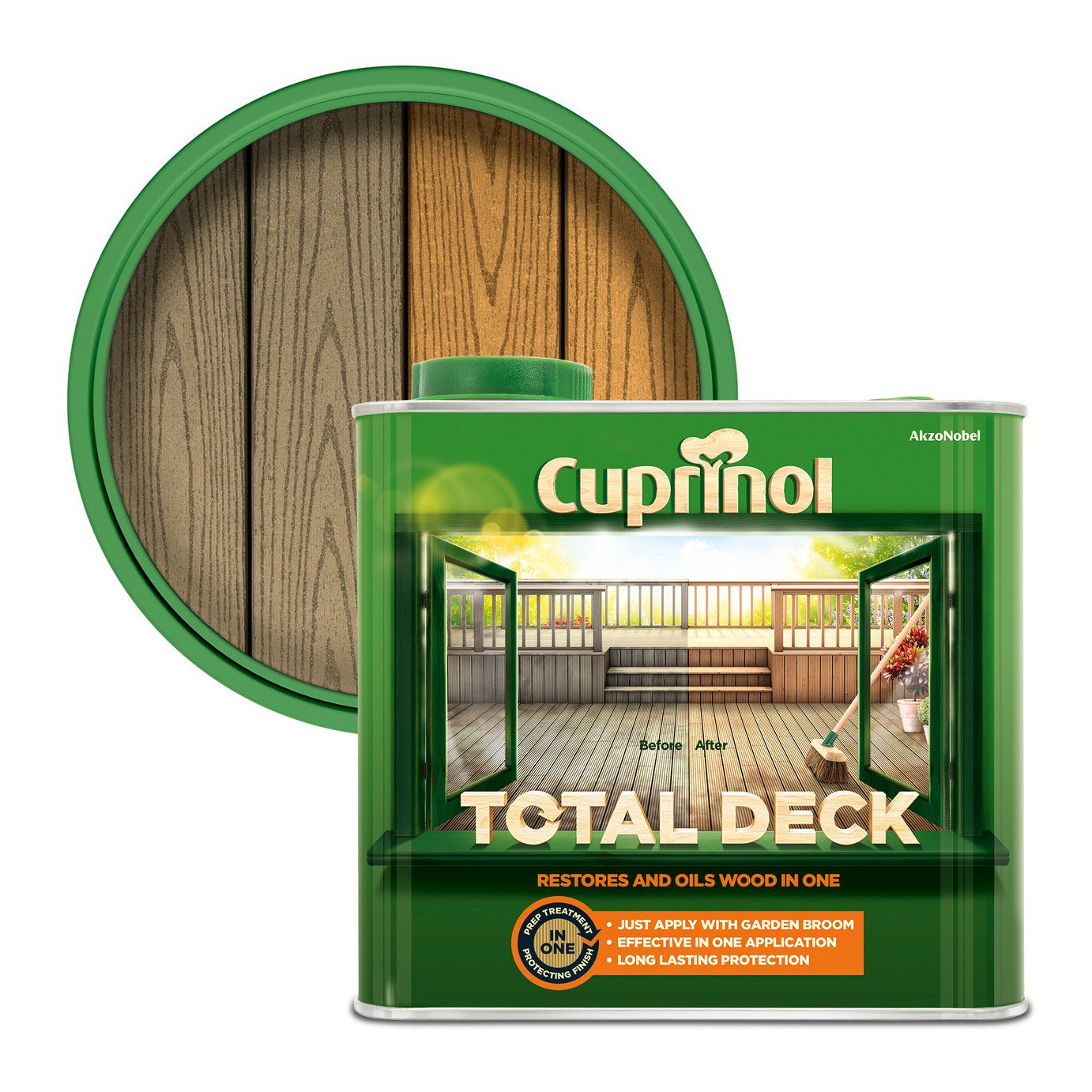 Cuprinol Total Deck 2.5L