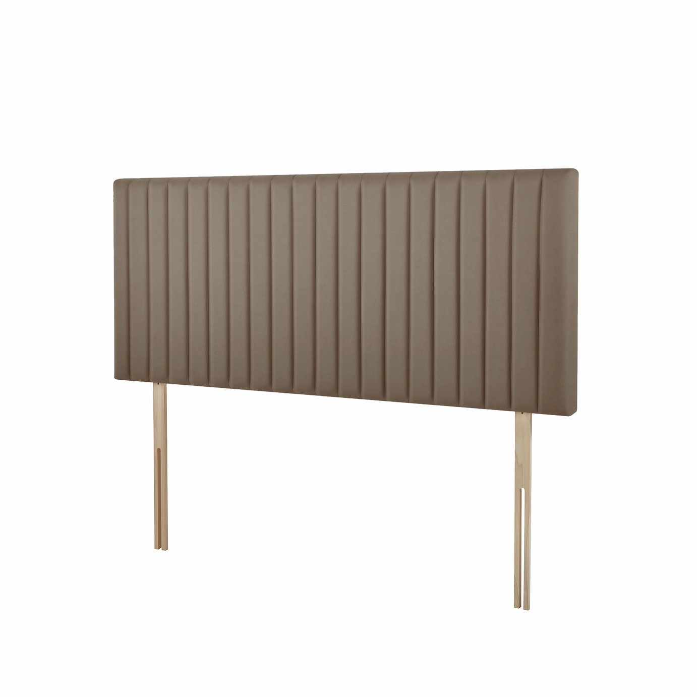 Silentnight Dusk Fabric Superking Headboard - Mink