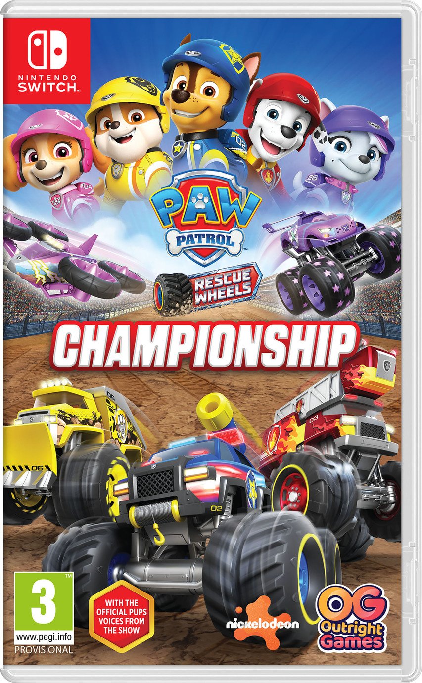 PAW Patrol Rescue Wheels: Championship Nintendo Switch Game