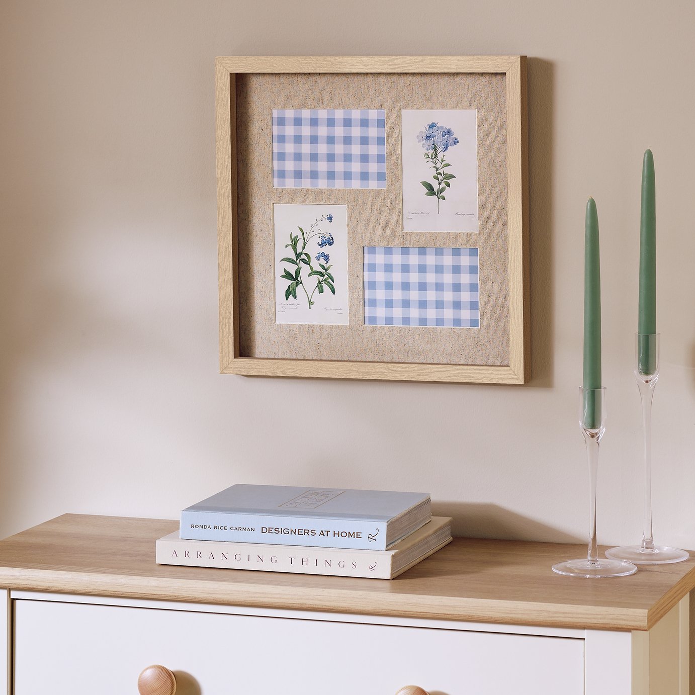 Argos Home Linen Mount Multi Photo Picture Frame - 4x6"