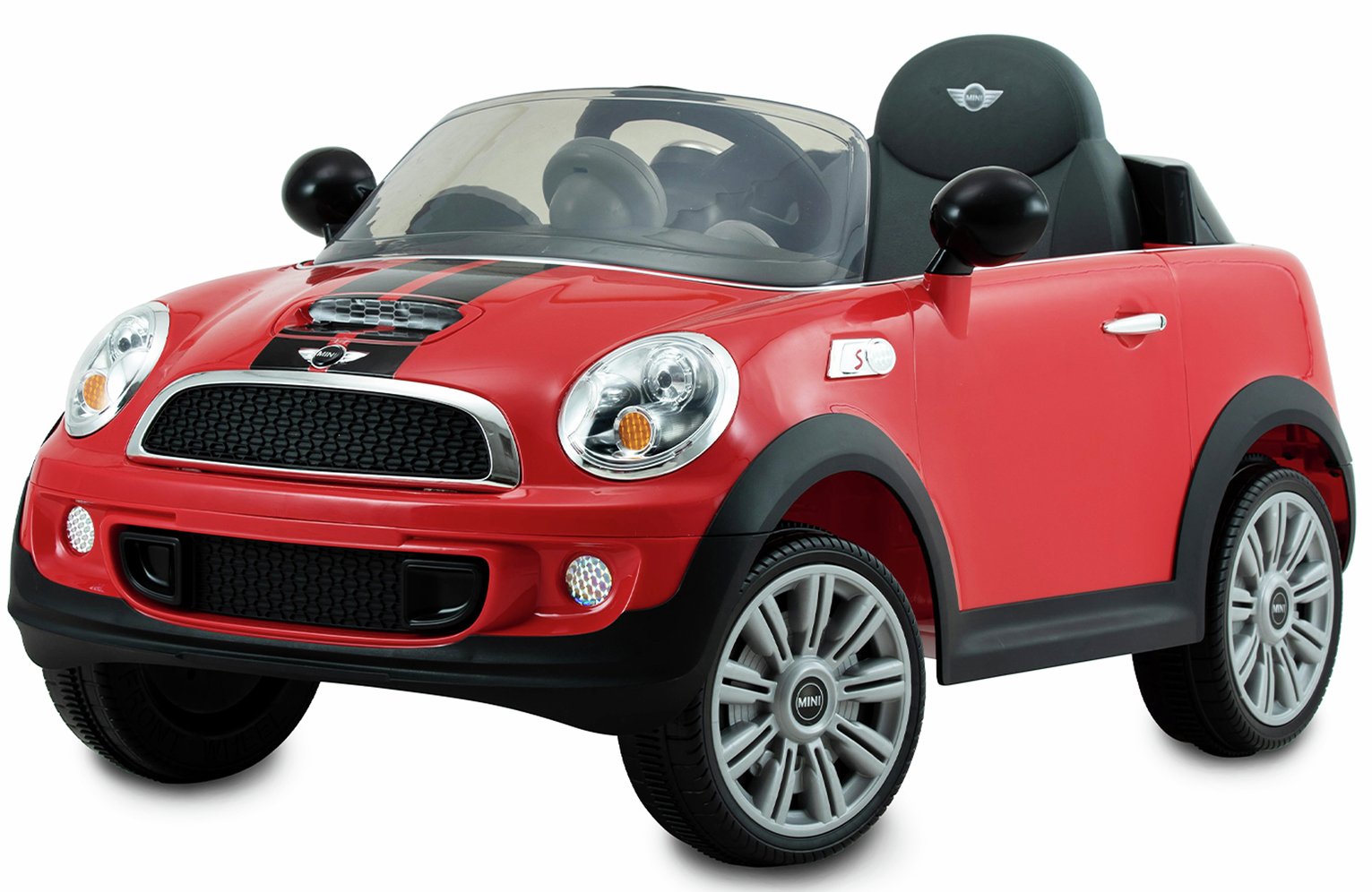 Rollplay Mini Cooper 6V Roadster Electric Ride On Car - Red