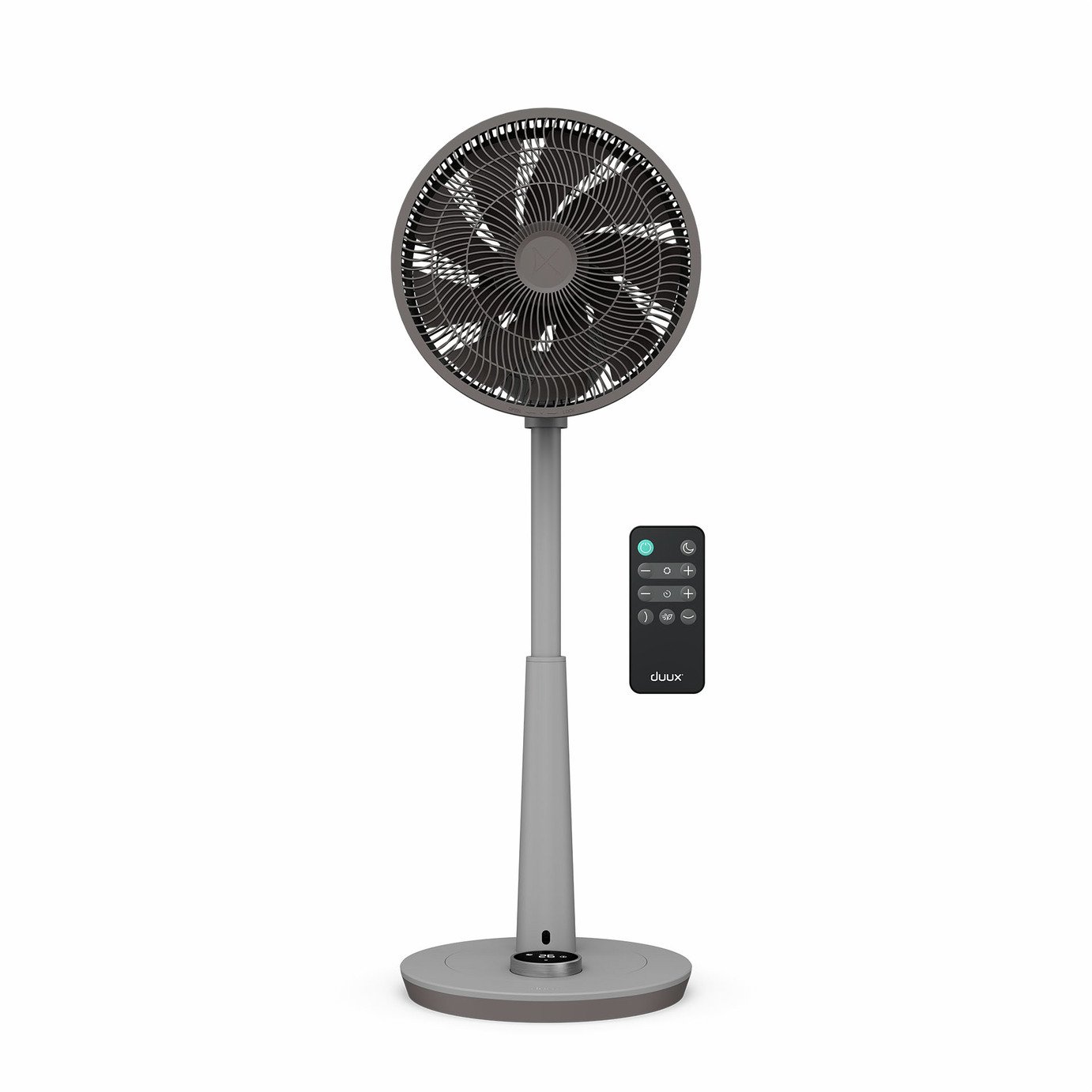 Duux Whisper 2 Grey Pedestal Fan - 13 Inch