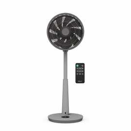 Duux Whisper 3 Grey Pedestal Fan - 13 Inch
