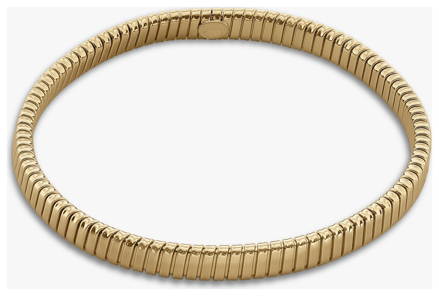 Revere 9ct Gold Plated Spiral Slip-on Bracelet