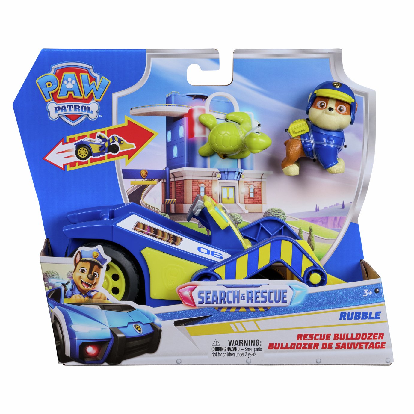  PAW Patrol Search & Rescue With Rubble Rescue Bulldozer