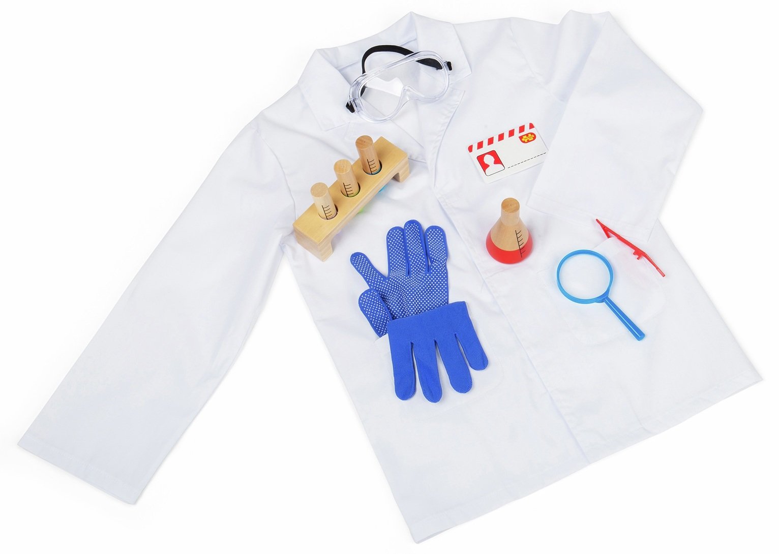 BIGJIGS Toys Scientist Dress-Up Set