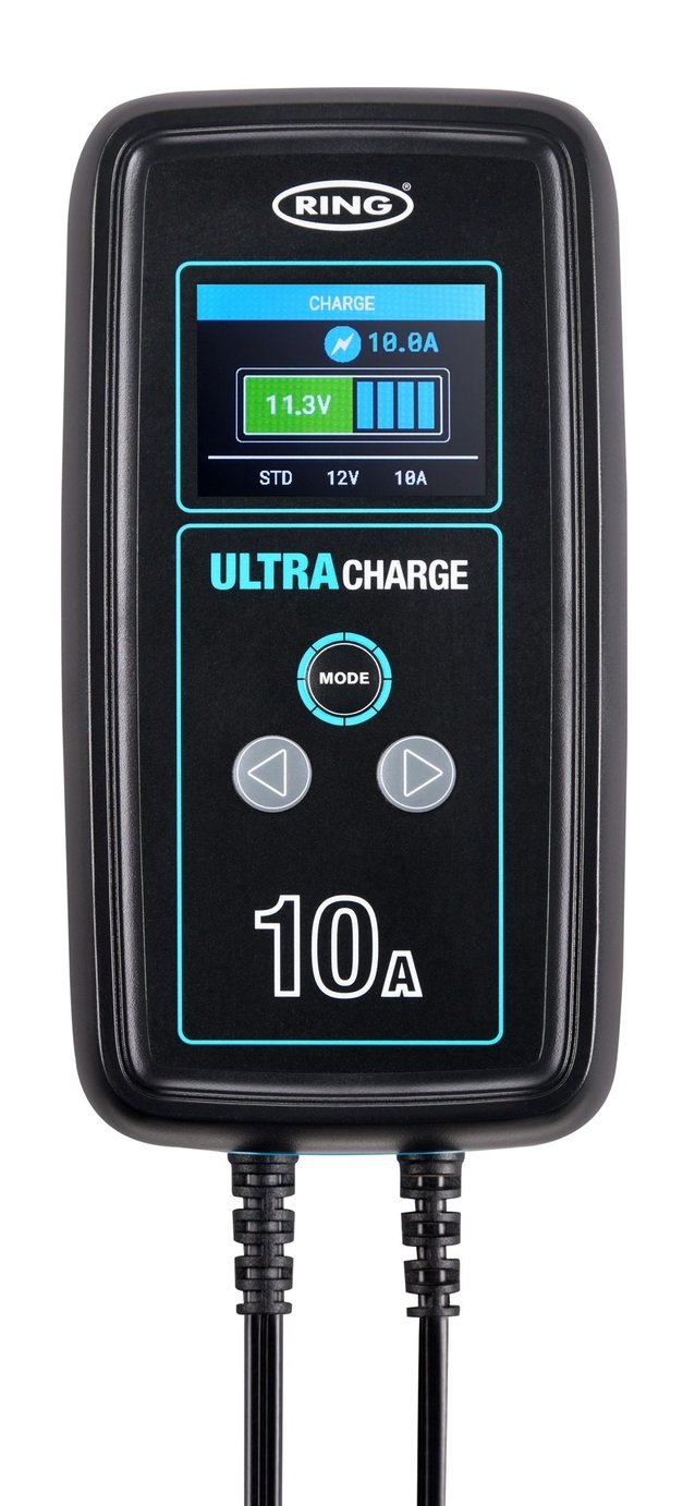 Ring Automotive Ultracharge 10A Vehicle Battery Charger