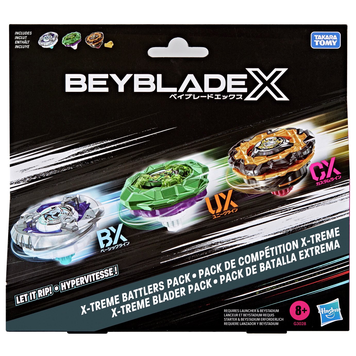 Beyblade X X-treme Battlers - Pack of 3