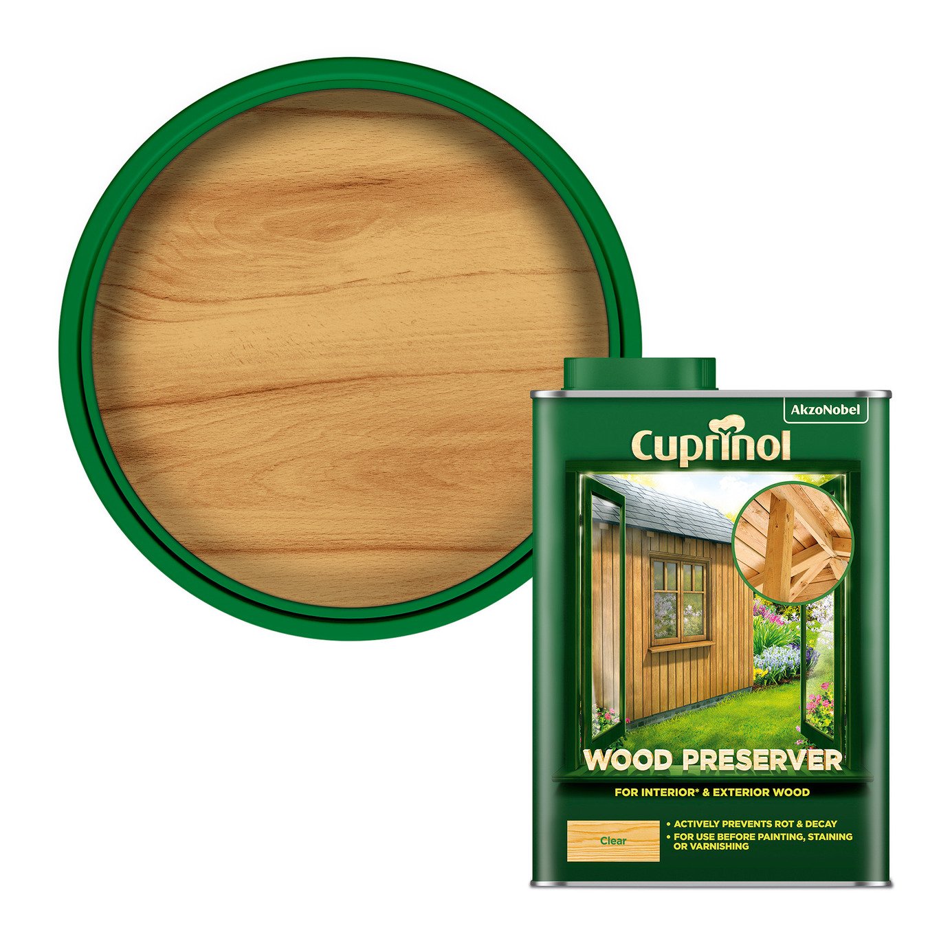 Cuprinol Wood Preserver Clear - 1L