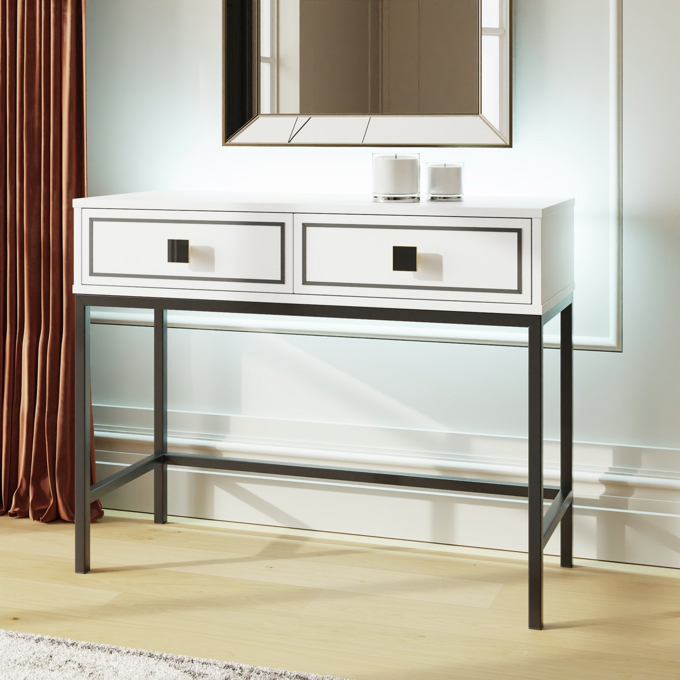 Frank Olsen Mia 2 Drawer Console Table