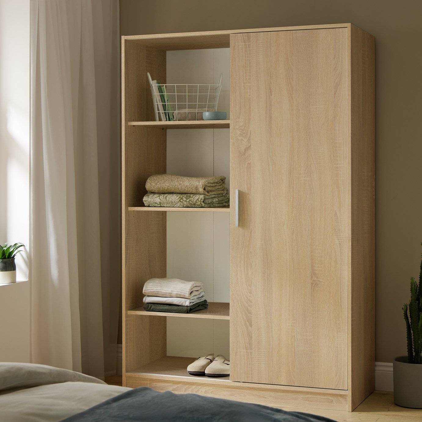 Argos Home Nova 1 Door Sliding Wardrobe