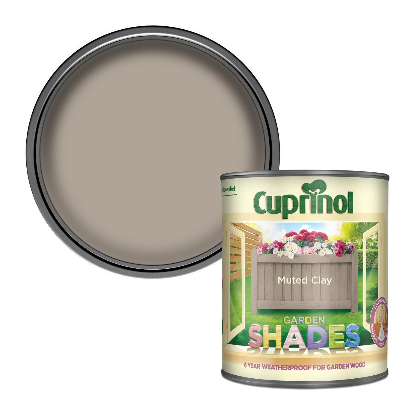 Cuprinol Garden Shades Muted Clay - 1L