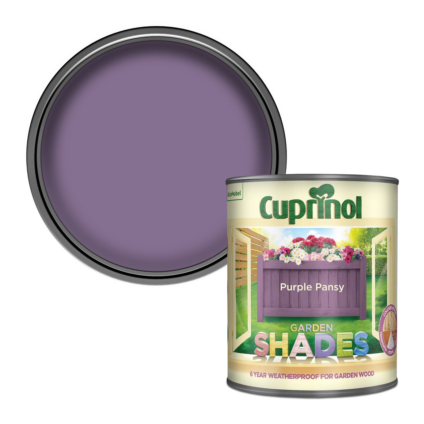 Cuprinol Garden Shades Purple Pansy - 1L