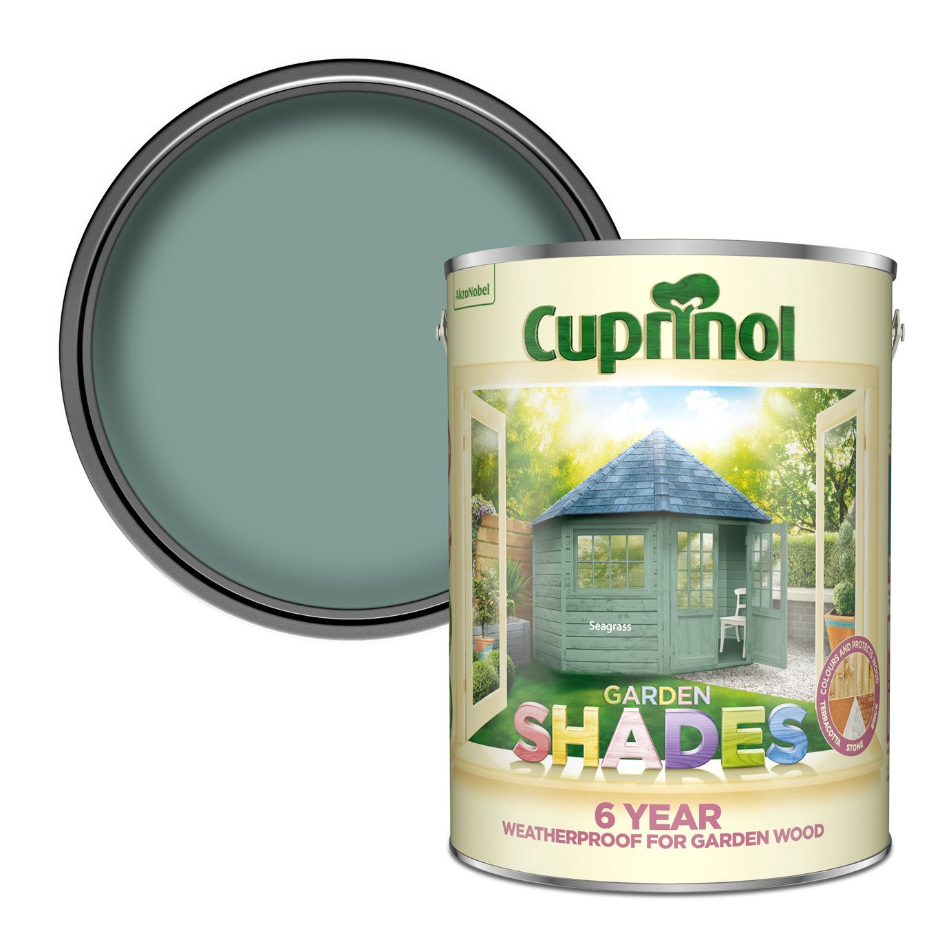 Cuprinol Garden Shades Seagrass - 5L