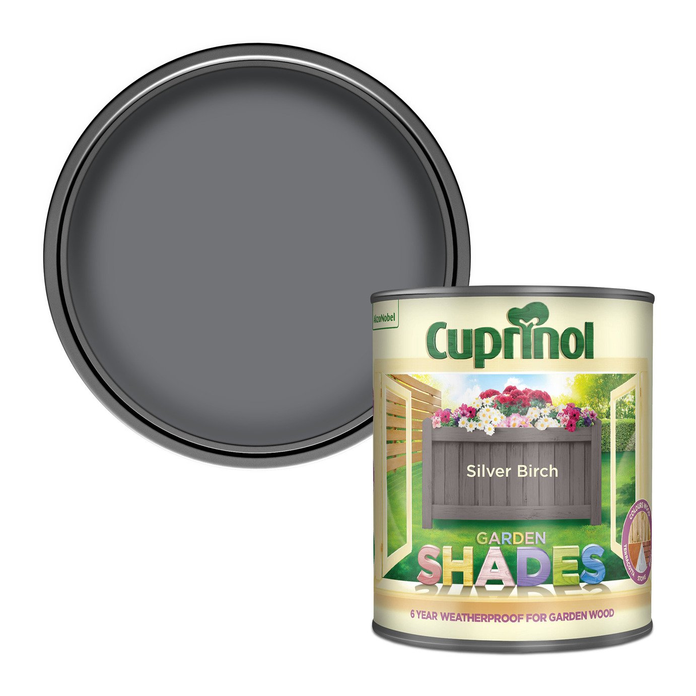 Cuprinol Garden Shades Silver Birch - 1L
