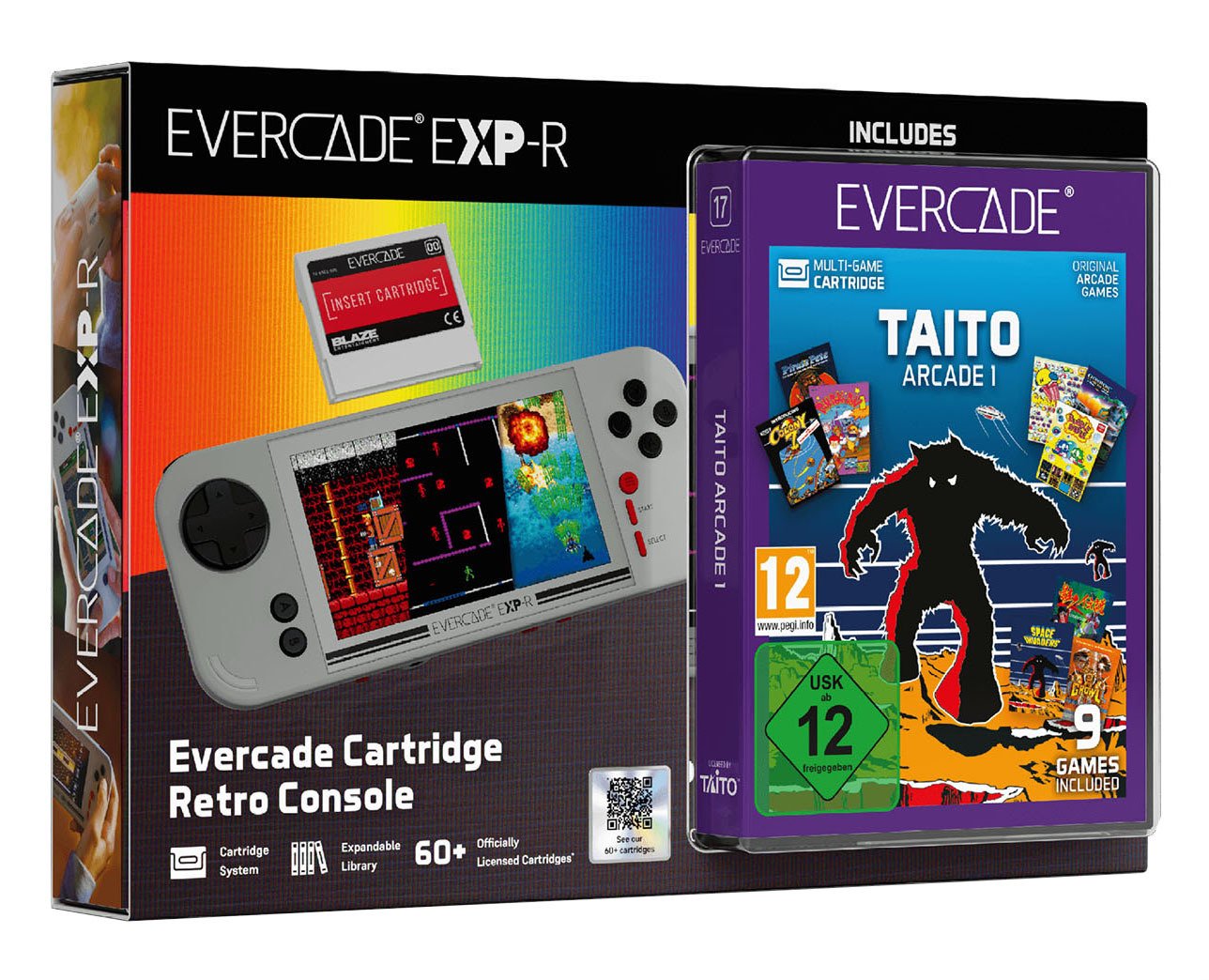 Buy Evercade EXP-R Handheld Retro Gaming Console Retro and