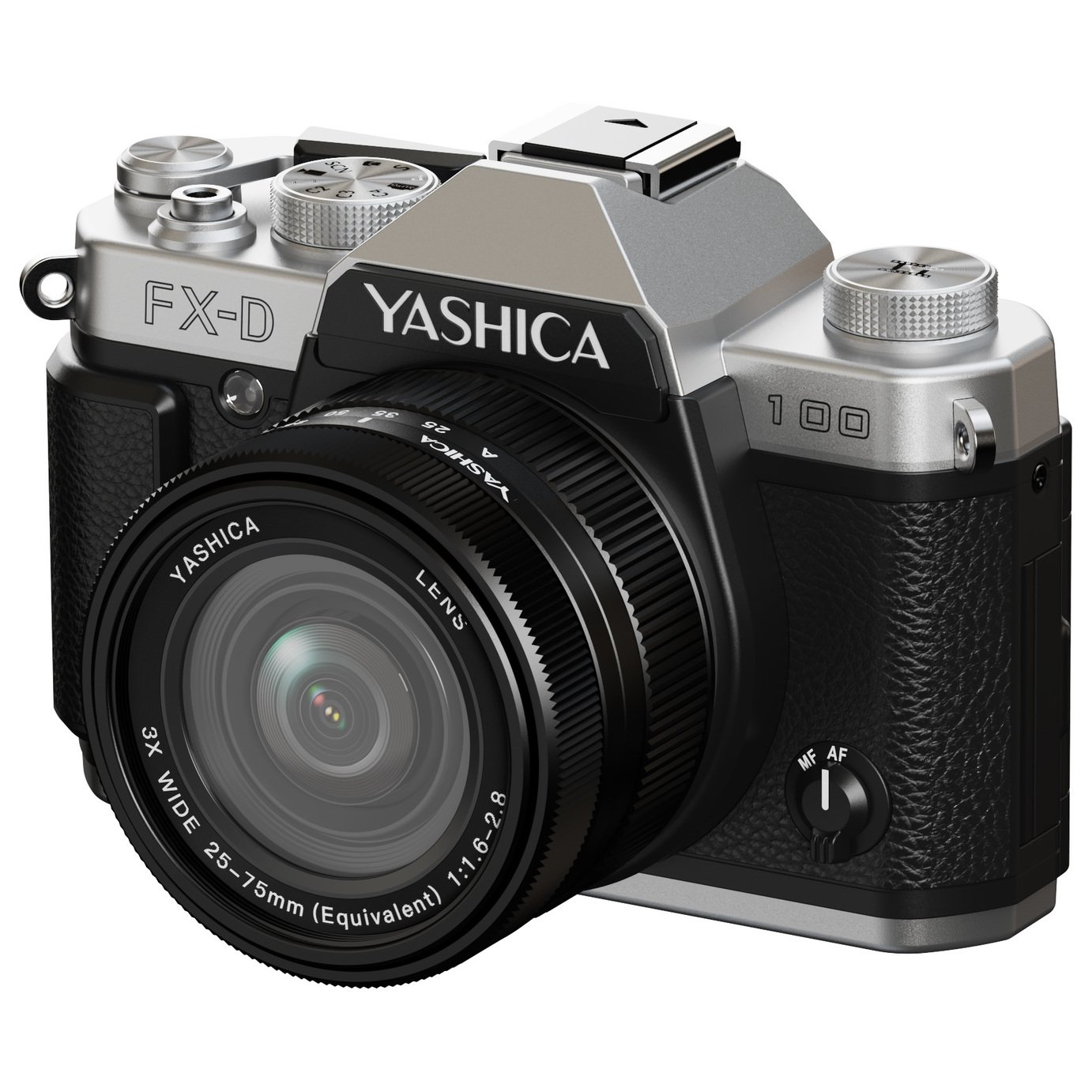 Yashica FX-D 100 13MP 3x Zoom Digital Film Simulation Camera