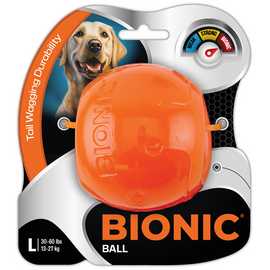 Bionic Ball Large Dog Toy - Orange