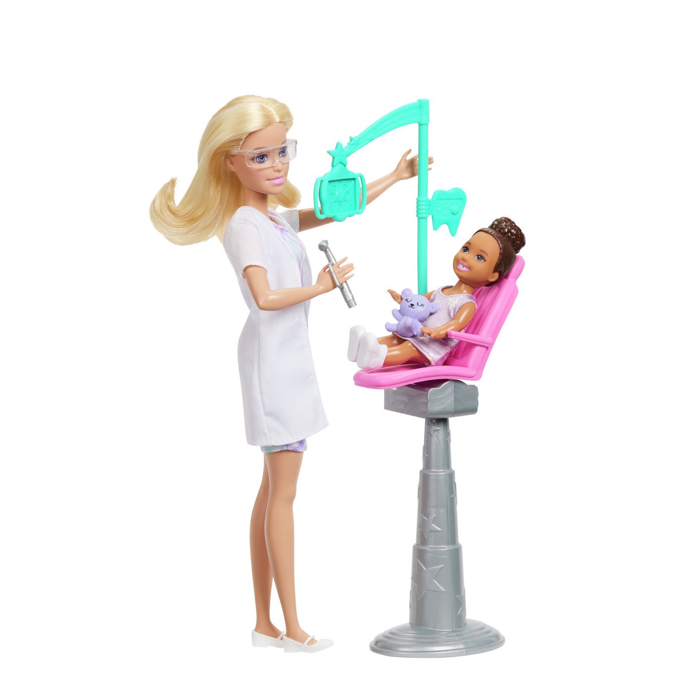 Barbie Careers Dentist Playset with Blonde Fashion Doll