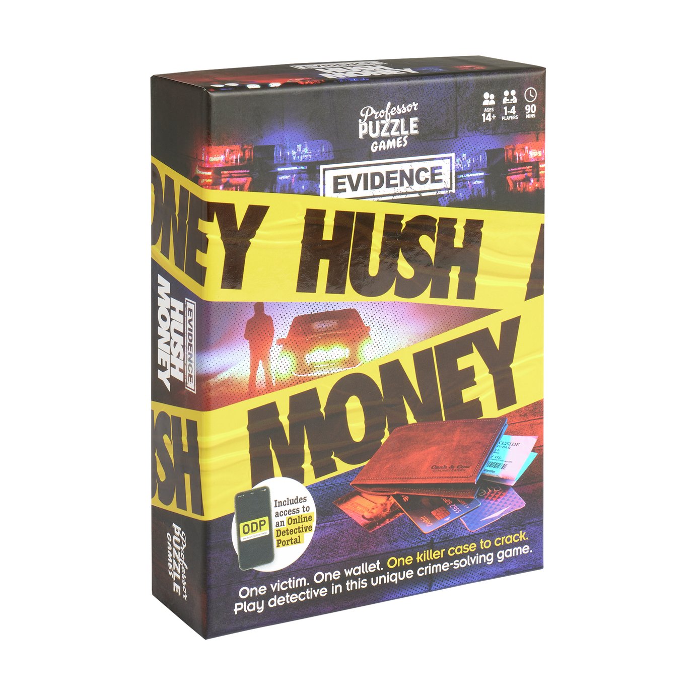 Professor Puzzle Hush Money Strategy Board Game