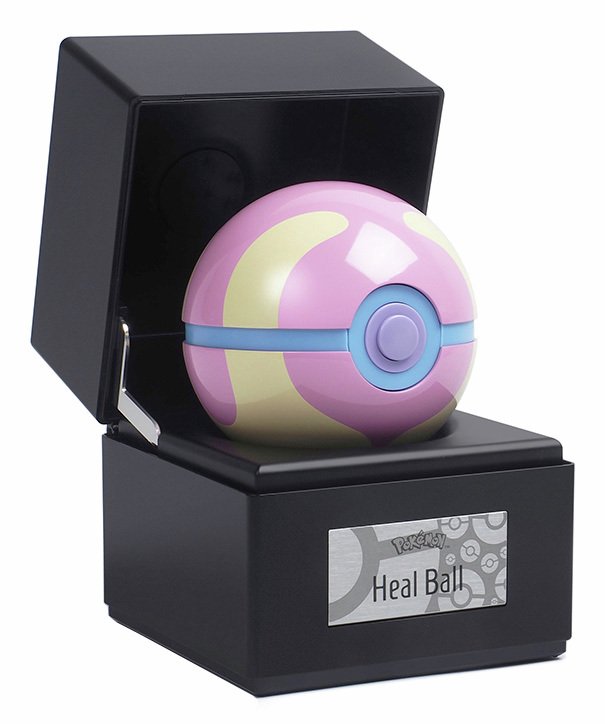 The Wand Company Pokémon Die-Cast Heal Ball Replica