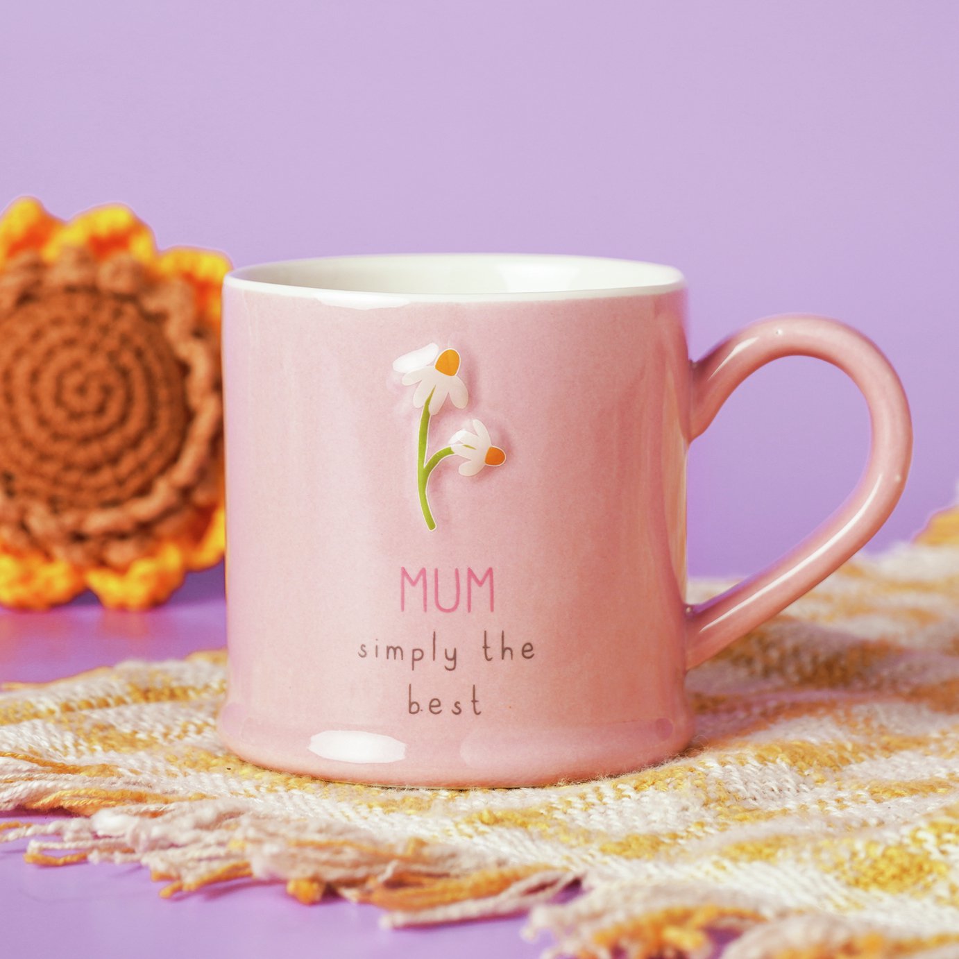 Widdop Love Life Ceramic Pink Mug - Mum