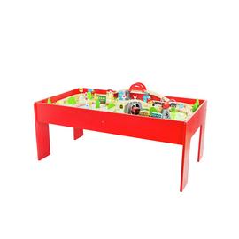 Chad Valley Battery Powered Train and Table - 90 Piece Set