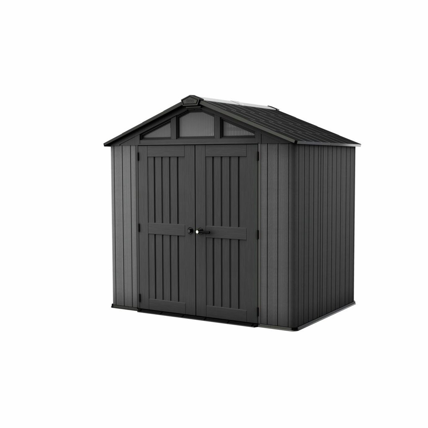 Keter Stronghold 8x6ft Garden Shed - Dark Grey