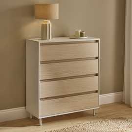 Argos Home Holland 4 Drawer Chest - Light Oak