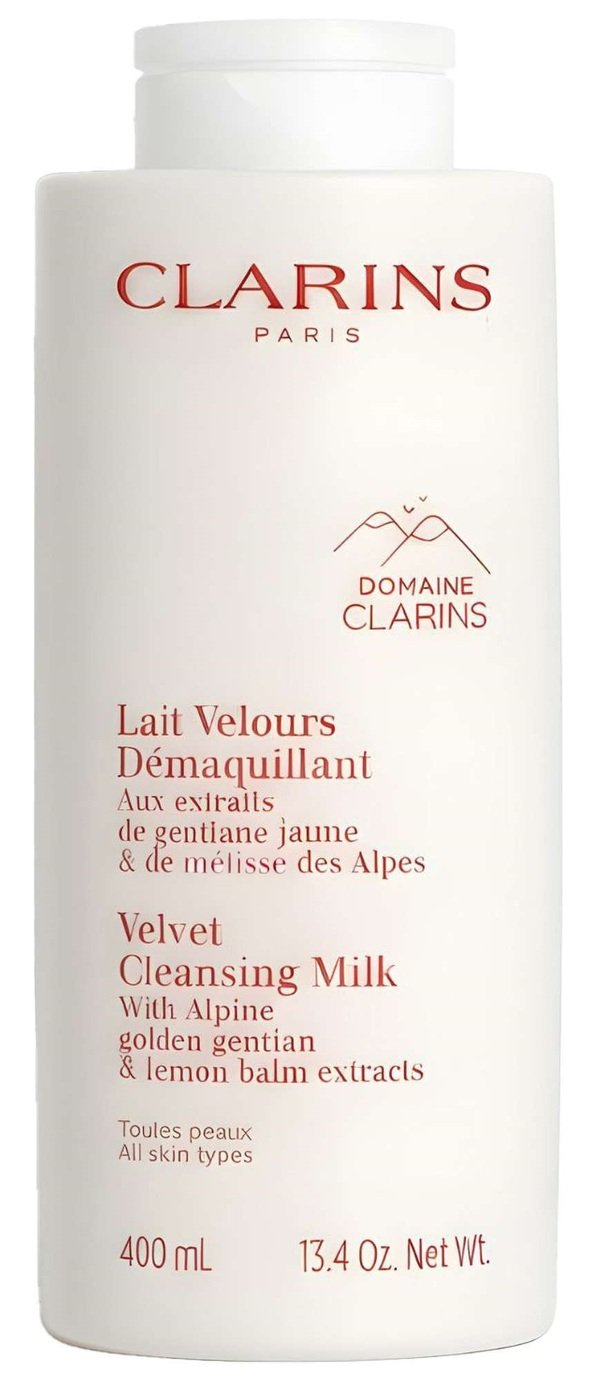 Clarins Velvet Cleansing Milk - 400ml